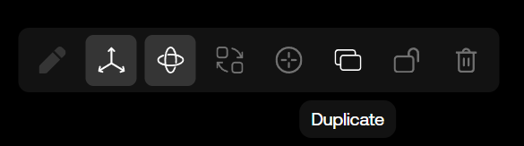 Duplicate button