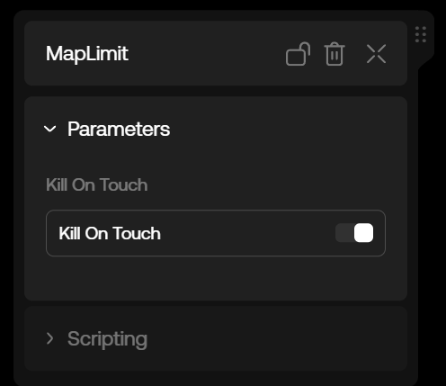 MapLimit Custom Component Settings